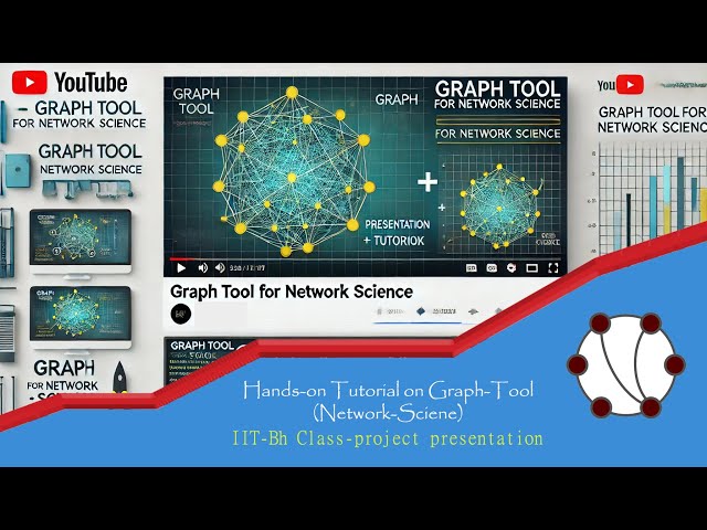 Graph Tool for Network Science | IIT Class Project Presentation & Tutorial