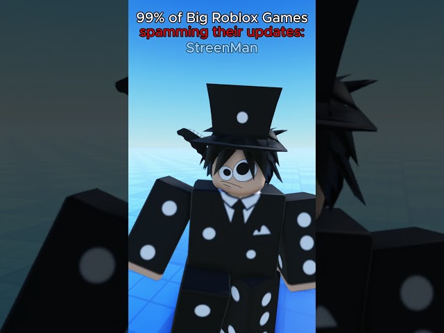 Spammed vs Good Game Updates #roblox #robloxanimation