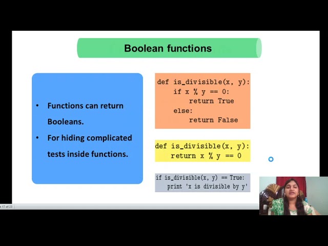 BOOLEAN FUNCTIONS, CHECKING TYPES