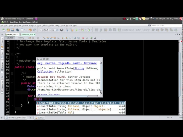 Tigerdb - Base de datos Orientada a Objetos en Java [1/?]