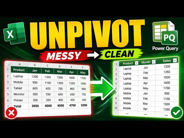The Power Query Feature That Transforms Messy Excel Data