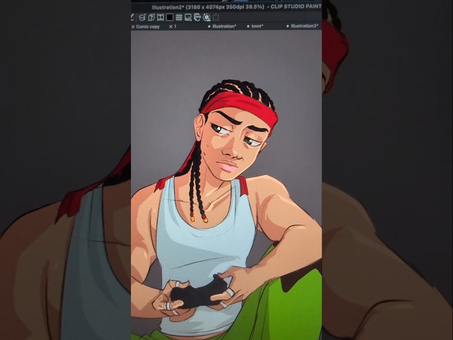 I'm BACK! TMNT!! #art #tmnt #teenagemutantninjaturtles #ytshorts #nostalgia #cartoons