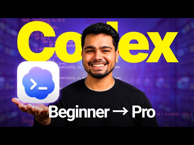 Learn 95% of Codex in 38 minutes! ( From beginner to Pro )