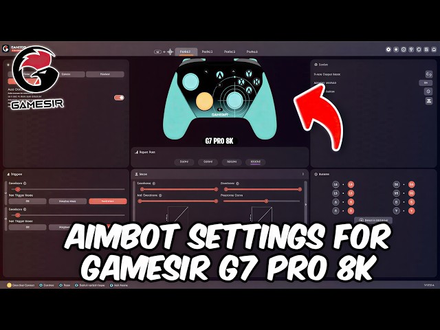 BEST AIMBOT Settings for GameSir G7 Pro 8K… (ANY GAME!) 😳