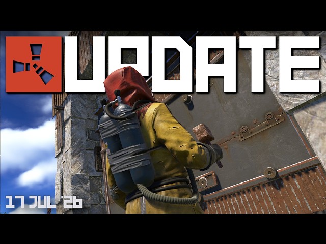 External wall upkeep and basements for bases | Rust Update 17th July 2026