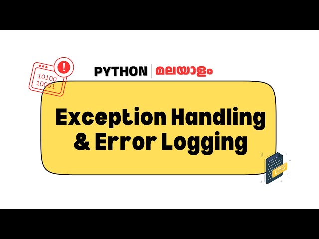 Exceptions and Logging in Python | Tutorial #32