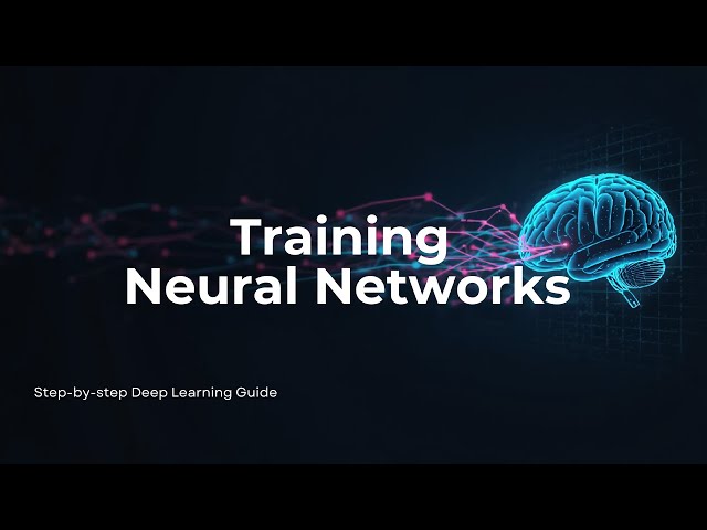 Training Neural Networks