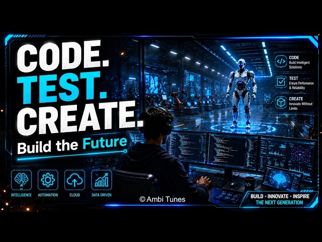 🤖 Coding Music for Deep Work & Focus | Programming for Developers, AI, Robotics & Software Engineers