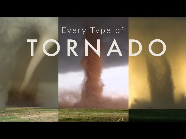 Every Type of Tornado Explained - From Wedges to Bird Farts