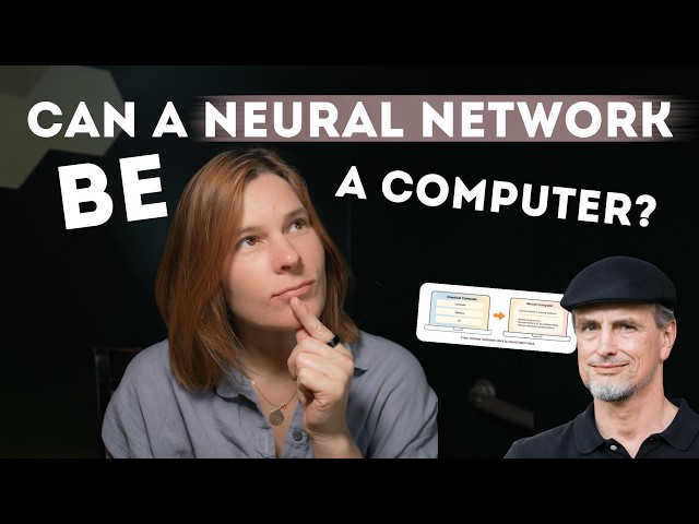 This Neural Network Thinks It's a Computer (Neural Computers, Explained)