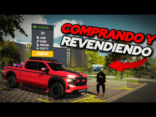 COMPRANDO Y REVENDIENDO CARROS HASTA SER MILLONARIO EN CAR PARKING MULTIPLAYER