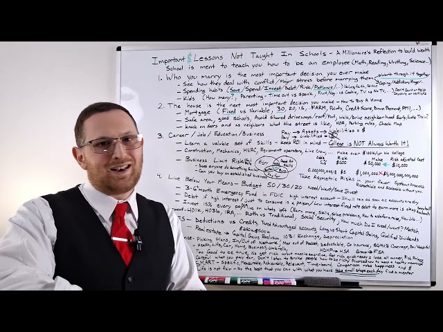 10 Most Important Financial Life Lessons to Build Wealth