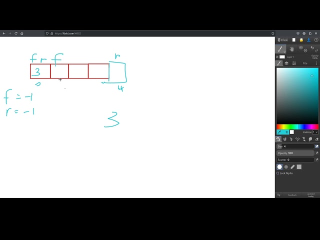 Deque (delete) in a Linear Queue