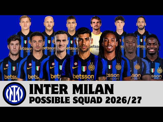 Posible plantilla del Inter de Milán para la temporada 2026/27 con Stanković, Provedel, Romero y ...
