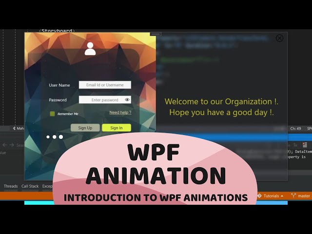 Introduction to WPF Animation (Double Animation)