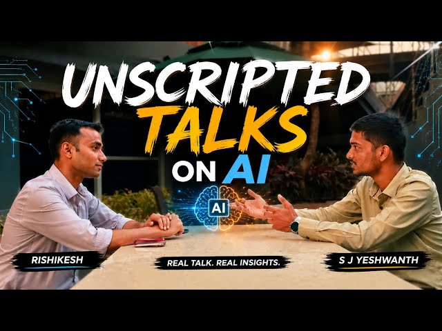 Unscripted Talks on AI: The Future, Opportunities & Reality [ Part - 1 ]
