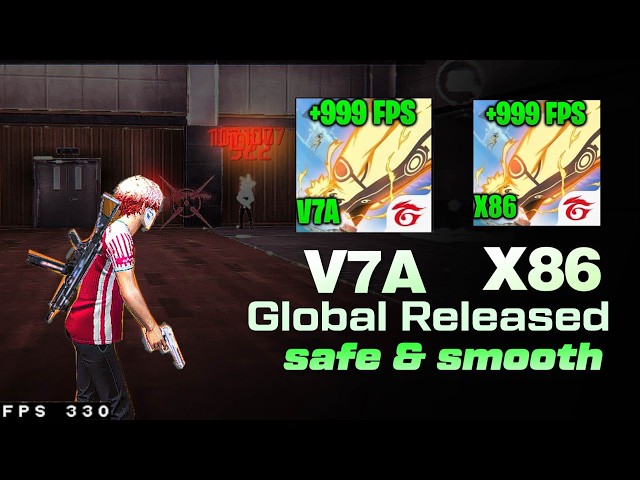 OB55 V7A & X86 Global Lite — NEW Free Fire Update!🔥