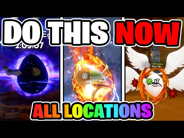 *NUEVAS* TODAS LAS UBICACIONES DE LOS HUEVOS BLACK HOLE, CHERUB Y SOLARIS en Ride A Pet! ROBLOX