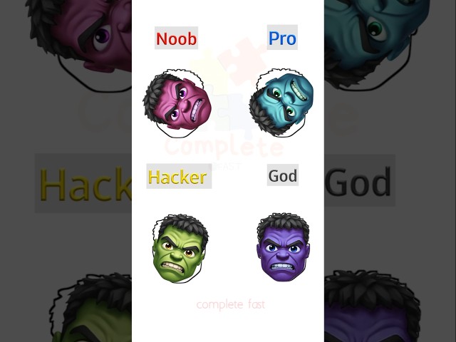 Which Colour Halk 😎 #game #puzzle #challenge