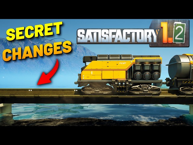 Everything New in Satisfactory 1.2? - Including SECRET Additions.