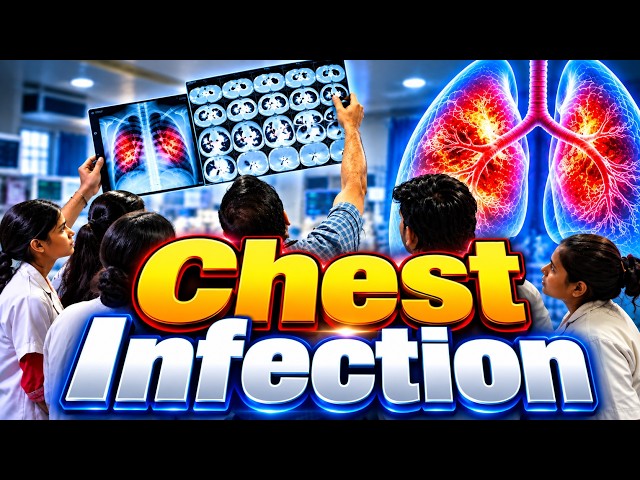 Chest Infection - PNEUMONIA: How to Identify Pneumonia / Lung Infection via X-Ray and CT Scan?🫁