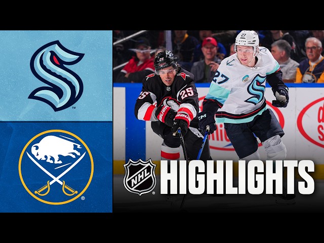 Kraken vs. Sabres | NHL Highlights | March 28, 2026