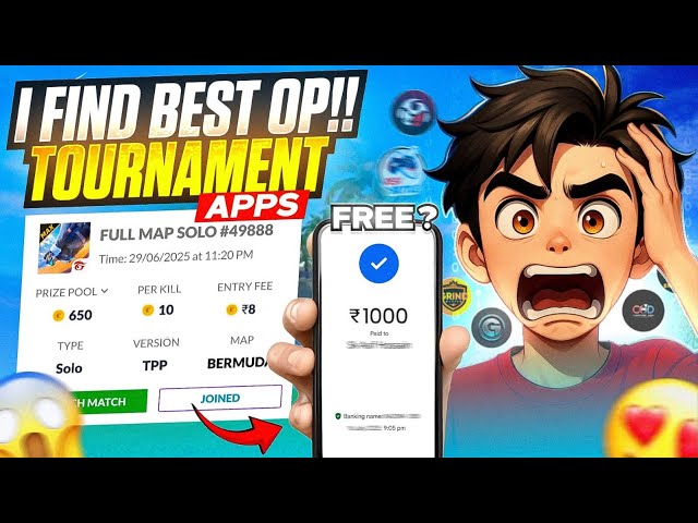 I FIND BEST TOURNAMENT APP🔥 | MOST TRUSTED APP EVER ✅ || DARK REALTY OF TOURNAMENT APP💀 IS SCAMMER??