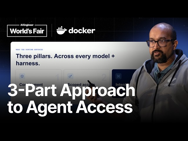 Unlock Agent Autonomy: The Runtime for AI-Native Systems — Tushar Jain, Docker