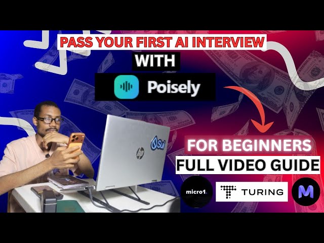 How to Pass your Remote Jobs AI interviews with Poisely 100%🔥: For Beginners Full Video Guide 💰