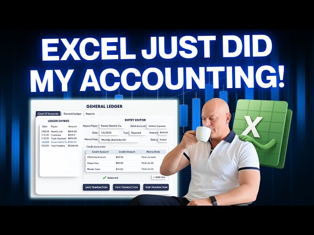 General Ledger Accounting System in Excel | Complete VBA Tutorial