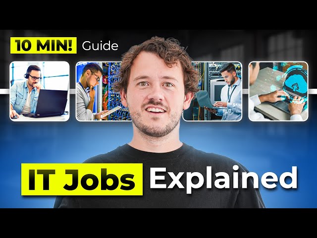 Every IT Job Explained in 10 Minutes (Helpdesk to Cloud Architect)