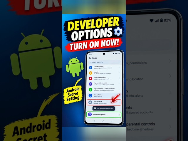 How to Enable Developer Options on ANY Android Phone