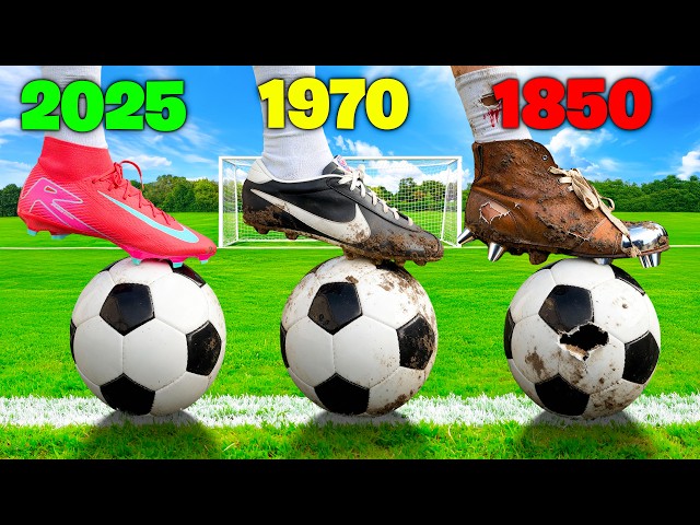 Scoring 1 Goal with Every Football Boot in History