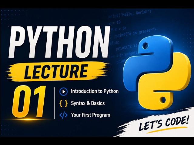 Python 1 lecture
