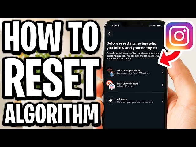 How to Reset Instagram Algorithm - Full Guide