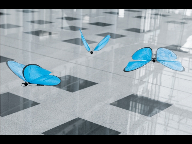 FLYING ROBOTS !! Amazing flying butterflies