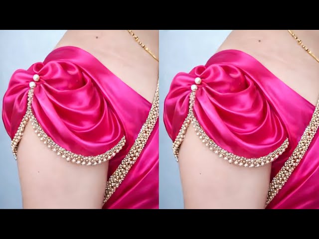 Trending sleeve design cutting and stitching| blouse sleeves design|बाजू का डिज़ाइन sleeve design