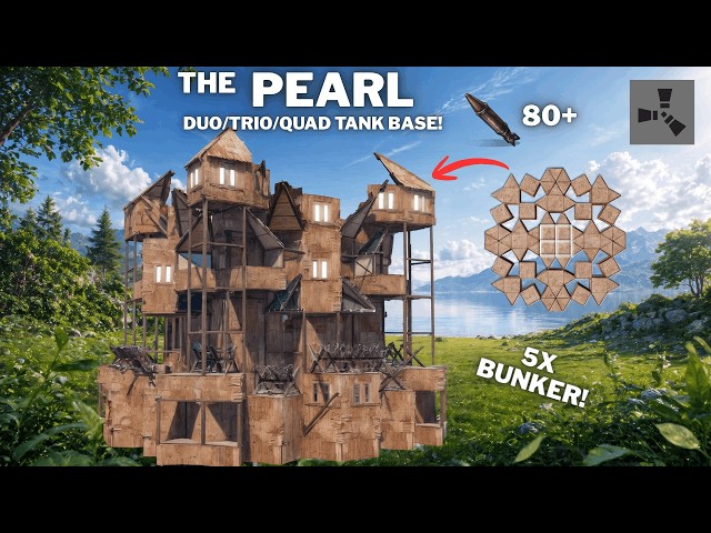 THE PEARL–BEST 2X2 EXPANSION • DUO/TRIO/QUAD DESIGN•5X BUNKER•OPEN CORE•SHIELD WALL•RUST BASE 2026