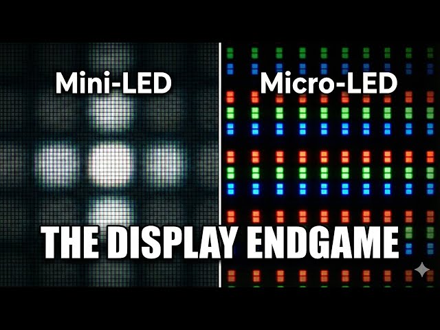 Mini-LED vs Micro-LED: The "Perfect" Display ?