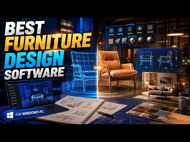5 Top-ranking Furniture Design Software for Windows PC 2026