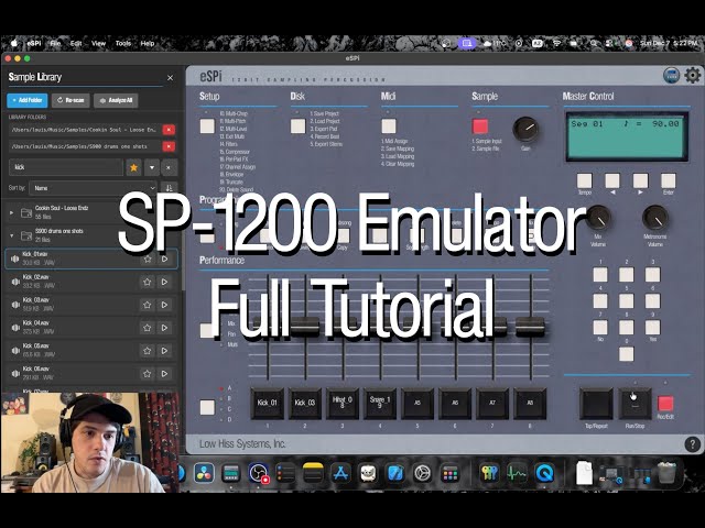 Full eSPi (and SP-1200) TUTORIAL!!!