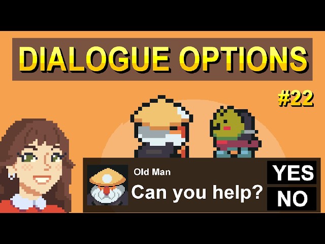 Create a Dialogue System with Branching Choices - Top Down Unity 2D #22