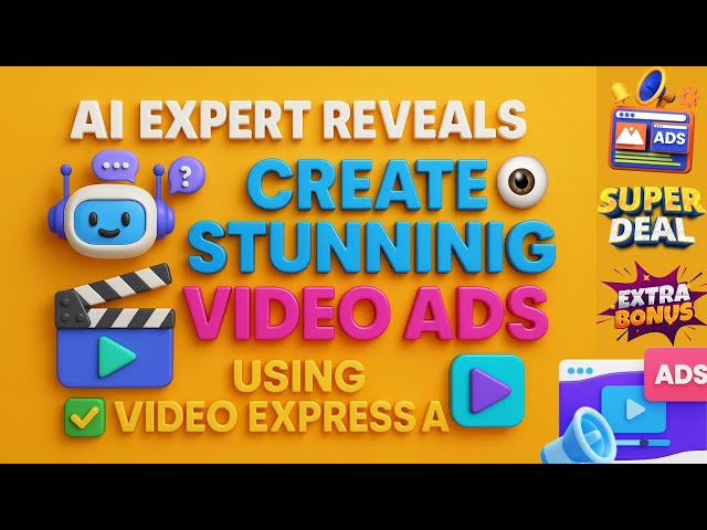 AI Expert Reveals How To Create Stunning Video Ads Using Video Express AI