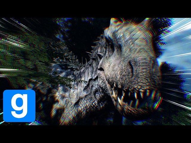 THE INDOMINUS REX is TERRIFYING... | GMOD Hide & Seek
