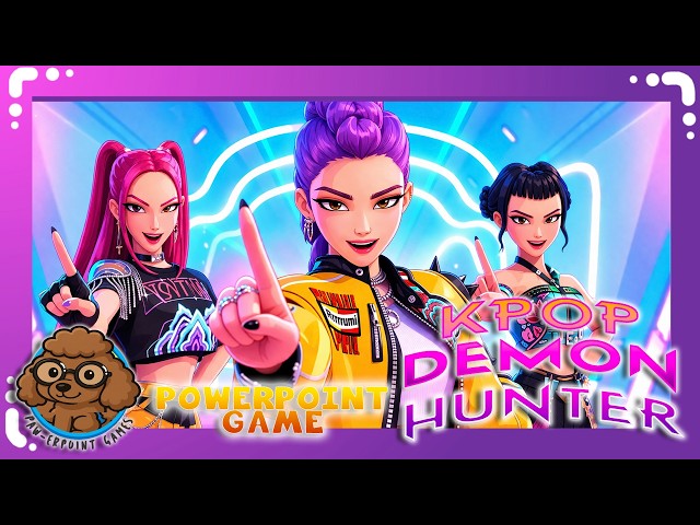 Kpop Demon Hunters PowerPoint Game - Fun PowerPoint Games
