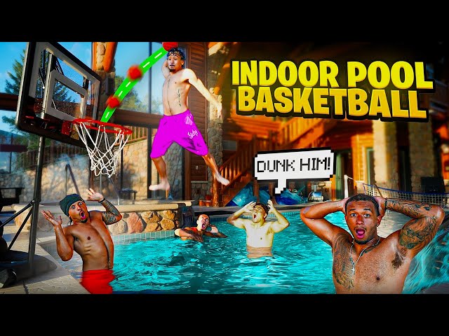 YDN Indoor Mini Hoop Pool Basketball