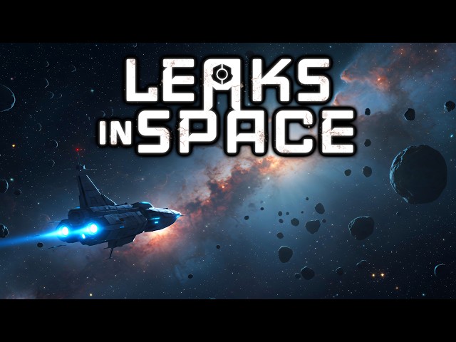 A Space Salvaging Custom Battleship Sandbox! - Leaks in Space