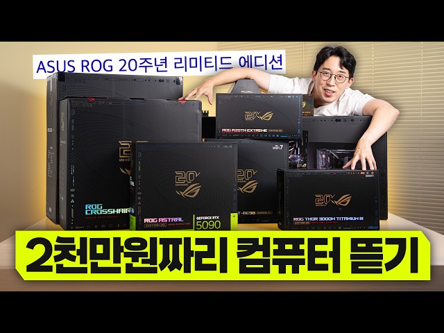 ¡Una estética de locos! Unboxing de la edición especial del 20.º aniversario de ROG