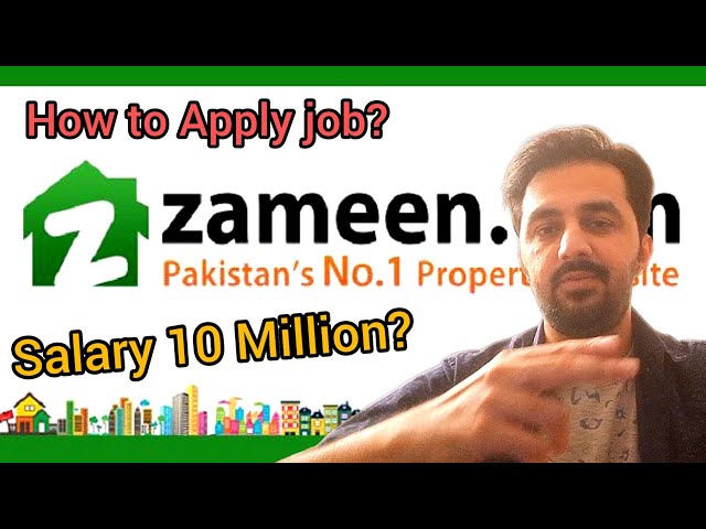 Zameen.com Real Estate jobs in Lahore | How to apply? | Salaries? 100,000 PKR | Updates 2025