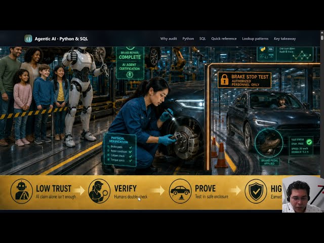 Agentic AI Said It — How Do We Know It's Correct? | Python Part 1 (AI & Risk Governance)